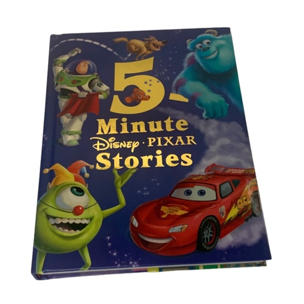 5-Minute Disney Pixar Stories – Hardcover Kids Book, Toy Story, Cars, Monsters I